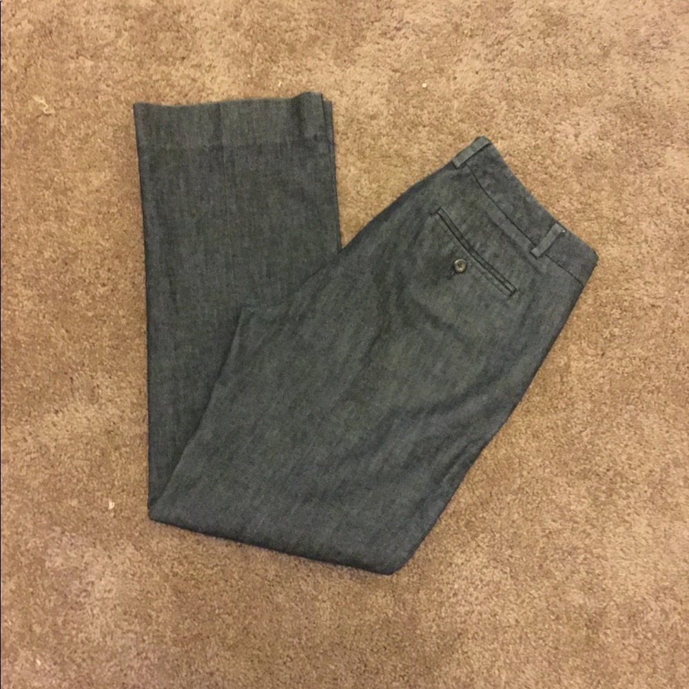 GAP Women's Straight Leg Jeans in Dark Blue